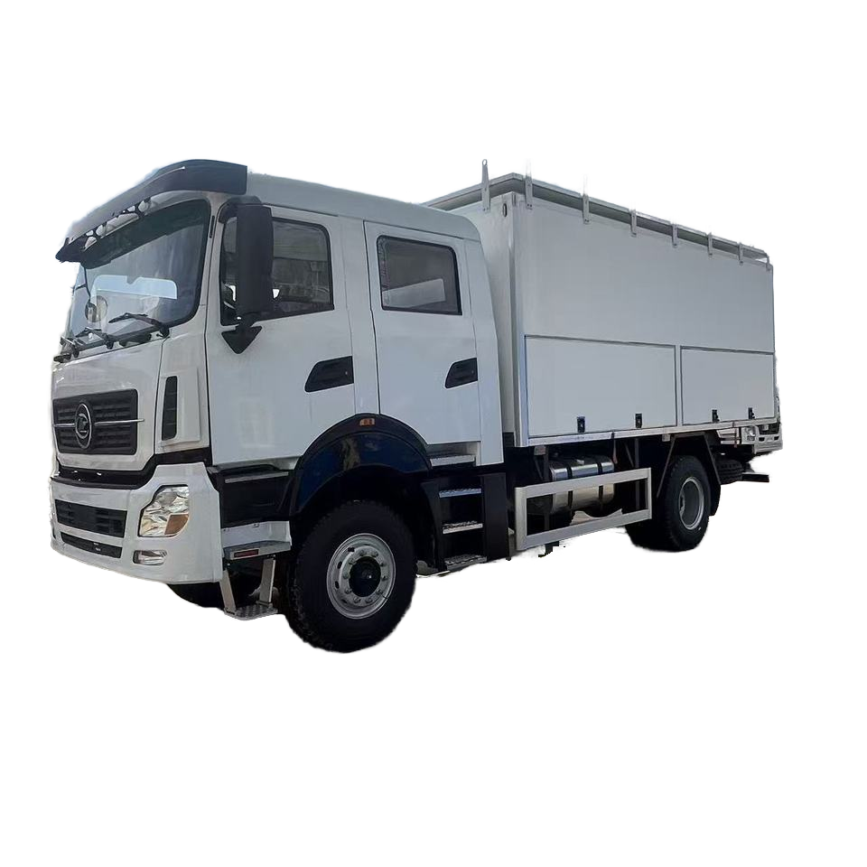Фургон-рефрижератор Chengli с кабиной экипажа | Фургон с морозильной камерой 4x4 с немедленной доставкой