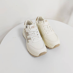 Scarpe Sportive Casual da <span class=keywords><strong>Donna</strong></span> alla Moda con Logo Personalizzato, Suola Spessa, Leggere, con Lacci, in <span class=keywords><strong>Pelle</strong></span> Sintetica - Product Image 2