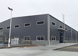 Taller industrial de bajo costo Estructura de acero Edificio de fábrica prefabricado modular Diseño de almacén pesado - Product Image 6