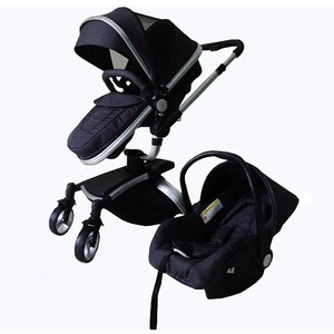 Cochecito de bebé de lujo con asiento elevado 3 en 1, sistema de viaje con silla de <span class=keywords><strong>coche</strong></span> para bebé - Product Image 5