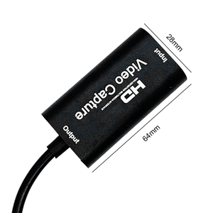 Tarjeta <span class=keywords><strong>de</strong></span> Captura <span class=keywords><strong>de</strong></span> Video HDM1 a USB 2.0 al por Mayor, 1920x1080, 1080p, 30fps, Grabadora para <span class=keywords><strong>Juegos</strong></span>/Transmisión en Vivo/Conferencias - Product Image 4