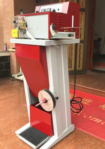 Automatic Leather Hot Melt Adhesive <b>Strip</b> Boning Machine Round <b>Strip</b> Pressing Car Seat Leather Flanging Machine - Product Image 6