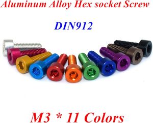 Ốc Vít Bu Lông Allen M3 M4 <span class=keywords><strong>M5</strong></span> M6 Hệ Mét Hợp Kim Nhôm Đầu Lục Giác Màu Cam - Product Image 2