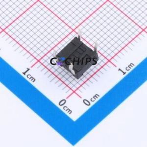 GT-TC121B-H050-L1 Tactile Switch Through hole Component (THT) Switch Single Pole Single Throw Round Button 2.6N Through Hole - Product Image 2