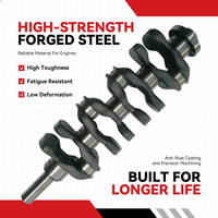 High Quality Forged Steel Crankshaft 13401-75020 for Toyota 2TR 2.7L Prado Hilux 4Runner Fortuner Auto Engine Parts