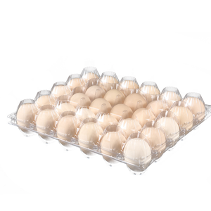 4 6 8 9 10 12 15 18 20 24 30 Holes <strong>Plastic</strong> Blister Duck Egg Carton Clear Egg <strong>Tray</strong> with Handle for Jumbo Chicken Eggs - Product Image 1