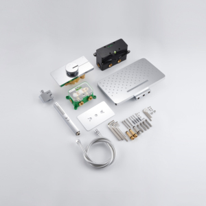 Yapin 0623 đơn xử lý mưa vòi hoa sen đặt treo tường phòng tắm vòi nước tĩnh nhiệt giấu đồng thau van gốm khách sạn ưa thích - Product Image 3