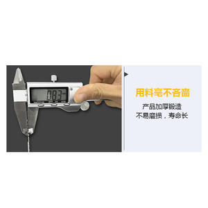 Jauge d'épaisseur de film humide hexagonale en acier inoxydable de haute précision, peigne, carte, feuille, jauge d'épaisseur de film humide - Product Image 2