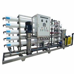ระบบเครื่องกรองน้ำอุตสาหกรรมแบบออสโมซิสผันกลับ (Reverse Osmosis) พร้อมมอเตอร์ปั๊มและถังแรงดันสำหรับการบำบัดน้ำบริสุทธิ์พิเศษ - Product Image 5