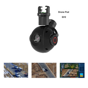 YAHREE Q12 Gimbal ortogonal de 3 ejes con resolución 4K a 30FPS, sistema de monitoreo y accesorios para drones de seguimiento aéreo - Product Image 2