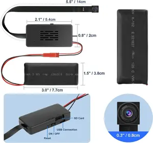 كاميرا مراقبة صغيرة تعمل لاسلكيًا مزودة بخاصية WiFi بدقة 1080 بكسل وهي الأكثر مبيعًا