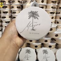 Musical Instrument Personalized Wooden Hand Drum Tambourine 4 Inch Small Wedding Church Playing Noise Maker Drum Price