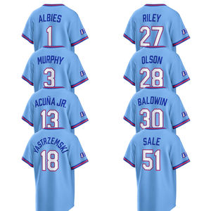 Camisetas de Béisbol Personalizadas 2026 Atlanta City Connect, Uniformes Juveniles Bordados con Logos, Ropa Deportiva - Product Image 1