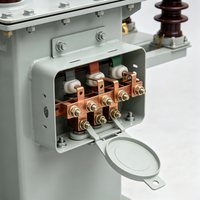 Transformateur de puissance immergé dans le liquide à trois phases haute efficacité 35kV 5000kVA S20-5000/35 pour la distribution d'énergie des bâtiments commerciaux et des mines