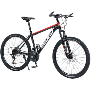 دراجة جبلية للجنسين مقاس 26 بوصة مع 21 سرعة ومكابح قرصية ودواسة عادية من الفولاذ بسرعات متغيرة - Product Image 6