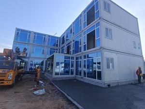 Prefab container văn phòng hai tầng Modular 20ft container nhà prefab container ký túc xá - Product Image 6