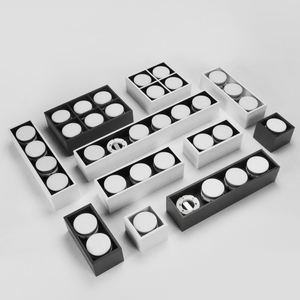 Đèn LED gắn trên bề mặt PULUOTI + Bóng đèn LED GX53 có thể thay thế 10W 14W 18W Đèn trần AC110 220V 3000K/4000K/6000K - Product Image 2