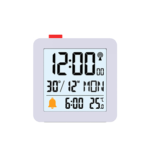 <b>Digital</b> Alarm <b>Clock</b> Thermometer Snooze Electronic DCF Radio <b>Digital</b> Muslim Prayer Time Wall <b>Clock</b> Smart Alarm <b>Clocks</b> - Product Image 1