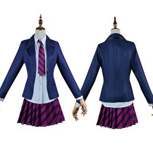 <span class=keywords><strong>Shoko</strong></span> Komi-Disfraz Cosplay de Shouko Tadano Hitohito Osana, falda púrpura, uniforme de escuela, peluca - Product Image 4