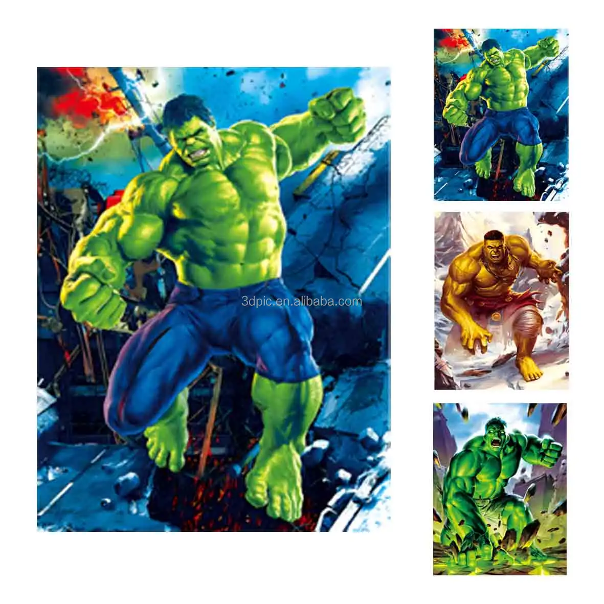 Pôster do filme da marvel, do hulk comic, decoração de parede