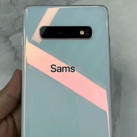 Téléphones débloqués d'occasion S10+ avec lecteur d'empreintes digitales, smartphone d'occasion pas cher, vente en gros, original pour Sams S10+ 8MP