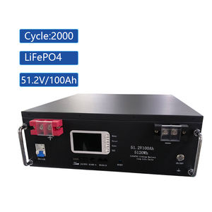 ZKDF 高電圧 51.2V100Ah 角柱型 LiFePO4 液体電池パック 2000 サイクル 大容量 太陽エネルギー貯蔵 3.5UBD - Product Image 1