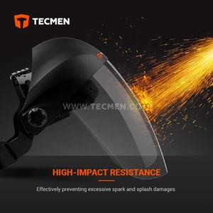 Écran facial TM-S3 avec abat-jour 5 Fenêtre avant rabattable Fabrication de construction industrielle non revêtue Pétrole et gaz Travail du métal - Product Image 5