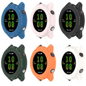 Coque en silicone pour <span class=keywords><strong>montre</strong></span> intelligente <span class=keywords><strong>Garmin</strong></span> <span class=keywords><strong>Forerunner</strong></span> 255 <span class=keywords><strong>255S</strong></span> 955, bracelet souple, protection pare-chocs, accessoires - Product Image 3