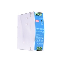 Alimentation électrique à découpage sur rail DIN Mean Well NDR-120 à sortie unique 120W 12V/24V/48V 10A/5A/2.5A pour usage industriel