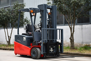 Empilhadeira Elétrica de 3 Rodas com Capacidade de <span class=keywords><strong>2</strong></span> Toneladas, Elevação de 6M, Sistema de Dupla Tração, Freio Úmido para Armazém Frigorífico - Product Image 4