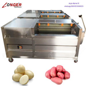 Ingwer waschmaschine | Heißer Verkauf Karotten waschmaschine/Kartoffel waschmaschine/weiße Rettich reinigungs maschine - Product Image 4