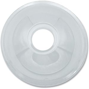 Boardwalk 9 Oz. hasta 12 Onzas. Tapas de Domo para Vasos Fríos de PET, Transparentes - Paquete de 100 - Product Image 2