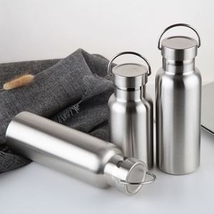 Customized Outdoor 500/600/750/1000ml Double Wall 304 Stainless Steel Vacuum <b>Flask</b> Thermal Insulation 6-12 Hours Temperature - Product Image 2
