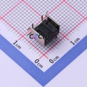 TS-1045AD-A4B2-D2 Tactile Switch SMD,6x6mm Switch Single Pole Single Throw Round Button 1.8N 7.5mm - Product Image 2