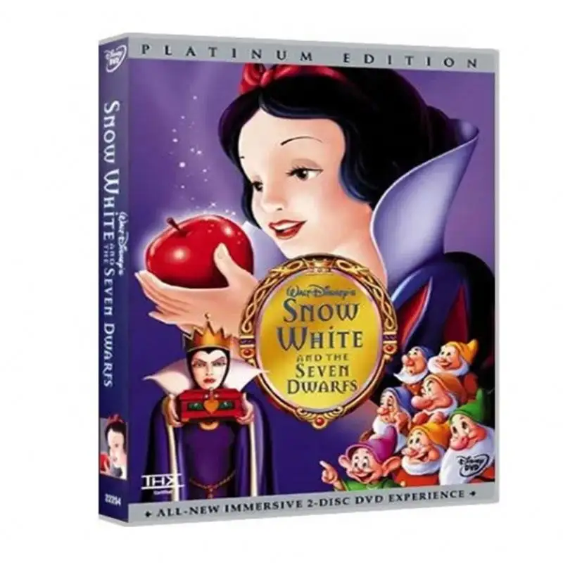 Comprar Novo Conjunto de DVDs 2 DVDs para Filme Branca de Neve e os Sete Anões, DVD Box, Filme, TV Show, Fabricante, Disco de Fornecimento de Fábrica, Vendedor