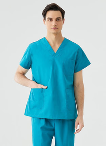Conjunto <span class=keywords><strong>de</strong></span> Uniforme Médico Elástico <span class=keywords><strong>en</strong></span> 4 Direcciones, Sin Arrugas, <span class=keywords><strong>de</strong></span> Secado Rápido, Color Duradero, para Enfermeras y Cuidadores - Product Image 4