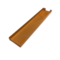 19 pouces Orange 2U Network Rack Enclosure Server Ventilation Sheet Metal Fabrication pour Rack Mount Panel Spacer