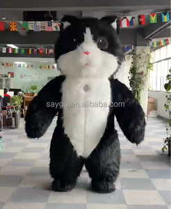 Costume di Cosplay di <span class=keywords><strong>Halloween</strong></span> Anime gonfiabile gatto mascotte tute per adulti a piedi effetti <span class=keywords><strong>noleggio</strong></span> Business - Product Image 1