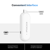 Nuevo TV Stick 4K KICKP1 KP2 2026, Decodificador Amlogic S905Y4, Certificado por Google, 2GB 8GB, Wifi Dual, Fire TV Stick, Android 14, TV Dongle