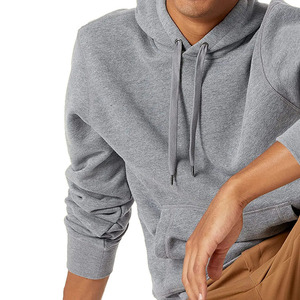 Sweats à capuche à motif uni pour hommes, fabricant populaire, en stock pour la saison d'automne, au prix d'usine. - Product Image 3