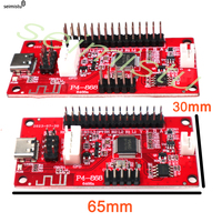 Papan USB Zero Delay Arcade Wireless Joystick Encoder PCB Sanwa Game Stick Controller untuk PC PS4 3 1 DIY Coin Pusher
