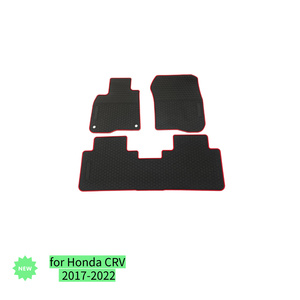 Tapetes para Auto para Todo Clima, Venta Directa de Fábrica, para <span class=keywords><strong>Honda</strong></span> <span class=keywords><strong>CRV</strong></span>, Revestimientos para Piso 2017-2022, Antideslizantes, de Lujo, 10 mm de Grosor, Impermeables - Product Image 1