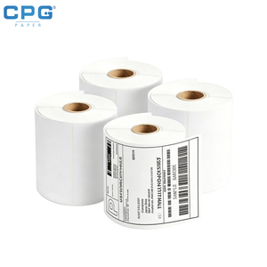 ฉลากความร้อนโดยตรงจากผู้ผลิต ขนาด 40x30 มม. 50x100 มม. กาวเหนียวแน่นสำหรับการจัดส่งด่วน - Product Image 1