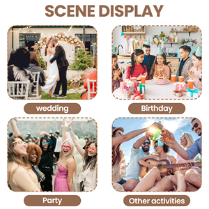 โทรศัพท์สมุดเยี่ยมชมวิดีโอแบบย้อนยุค 1080P, สินค้าใหม่พร้อมส่งเร็ว สมุดเยี่ยมชมแบบเสียง, โทรศัพท์โบราณสำหรับงานแต่งงานและงานปาร์ตี้ - Product Image 6