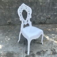 Chaise d'extérieur moderne en plastique PP de haute qualité, confortable, durable, écologique, pour événements, mariages, hôtels, blanche, vente en gros