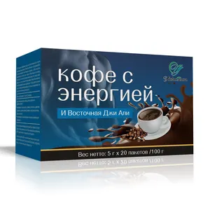 Rusya 3 in 1 çözünebilir kahve özel etiket Winstown sağlık takviyeleri kahve Maca Boost enerji otlar kahve