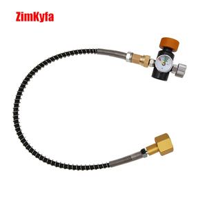 Kit adaptador de manguera para cilindro de soda con válvula de purga para Sodastream, para recargar CO2 desde un tanque grande de CO2 W21.8-14 - Product Image 5