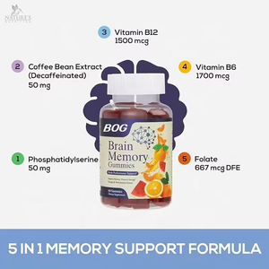 Gomitas para la Salud Cerebral y la Memoria OEM/ODM, Suplemento Dietético para Estimular el Cerebro - Product Image 2