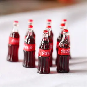 1:12 Doll House Accessories Miniature Food Play Diy Scene Model Mini Simulation Bottled Cola Soda Drink