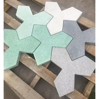 Machine de chemin de marche, pavé de sol, bloc de ciment, moule de bloc de brique, plastique ABS, moule de pavage en béton